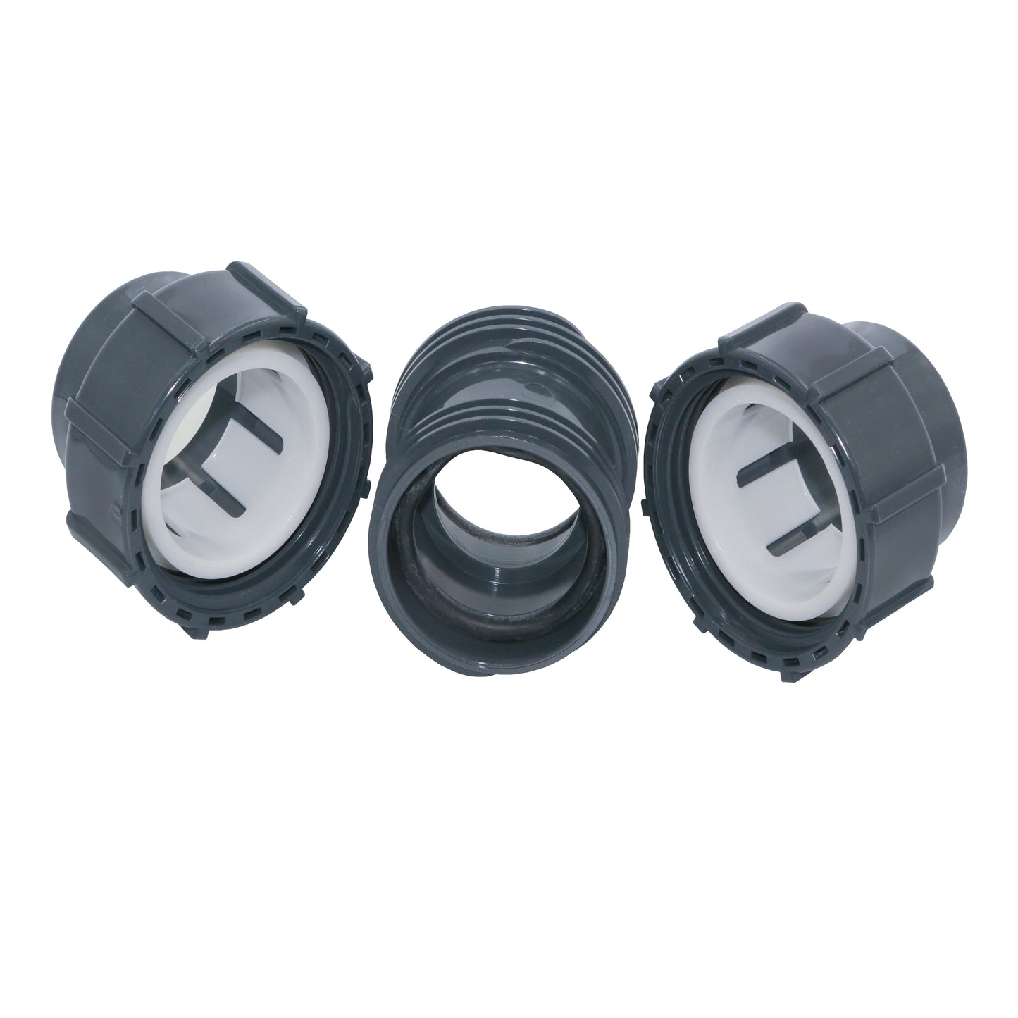 FlexFit Doppelverschraubung 50mm x 50mm (Klemm x Klemm)
