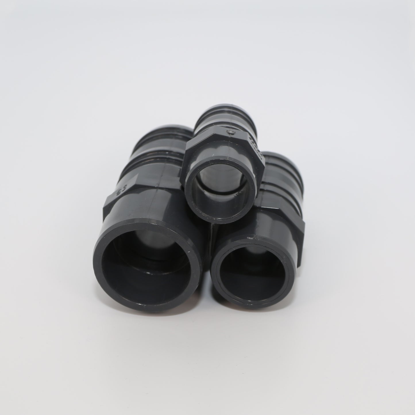 PVC Druckschlauchtülle Schlauchtülle 40mm x 40mm Klebestutzen