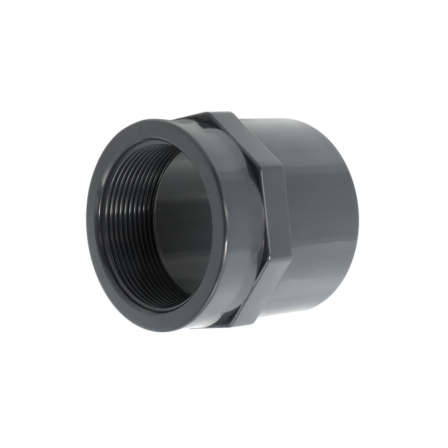PVC Gewindemuffe 63mm x 2" Innengewinde