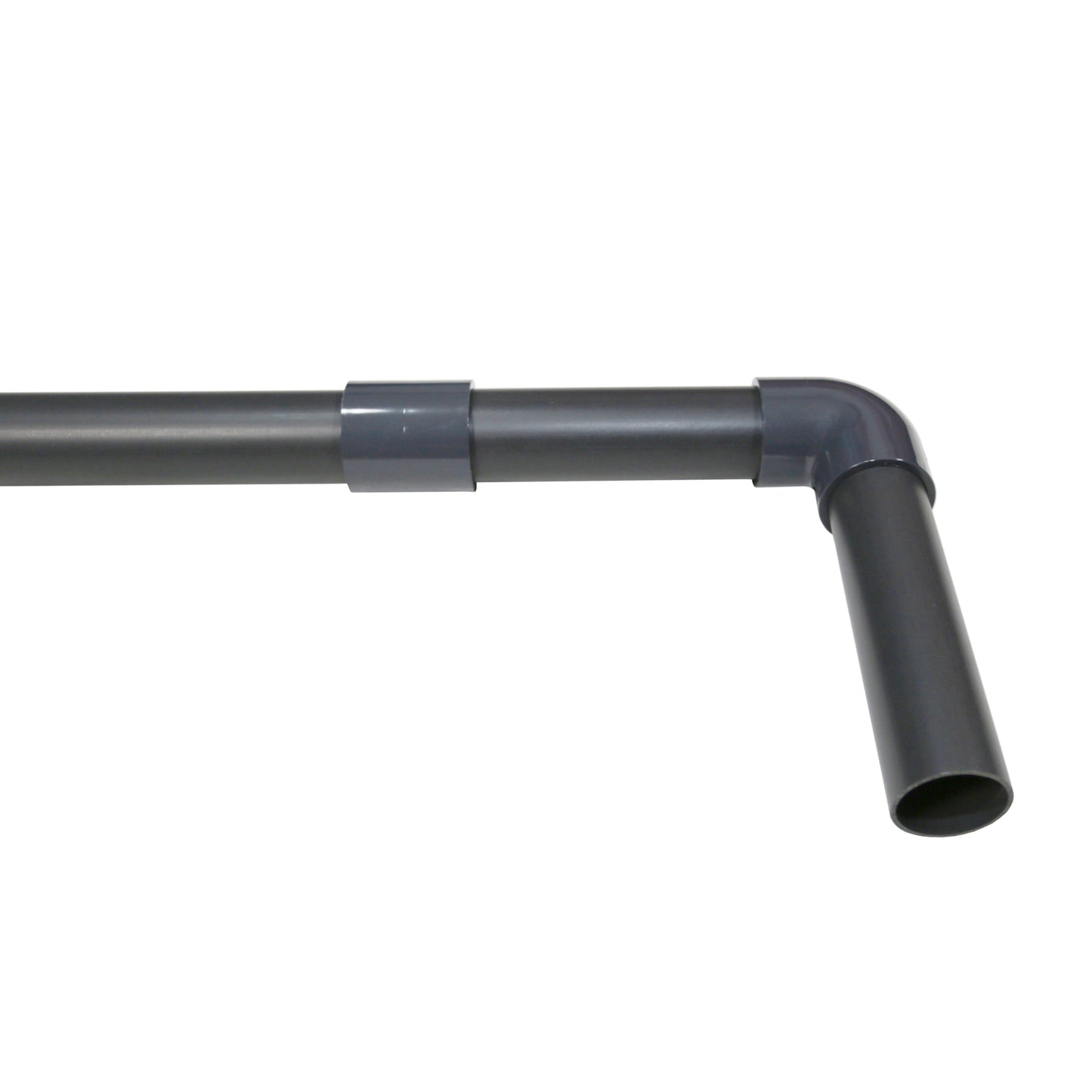 PVC Druckrohr Grau 50mm - 1 Meter