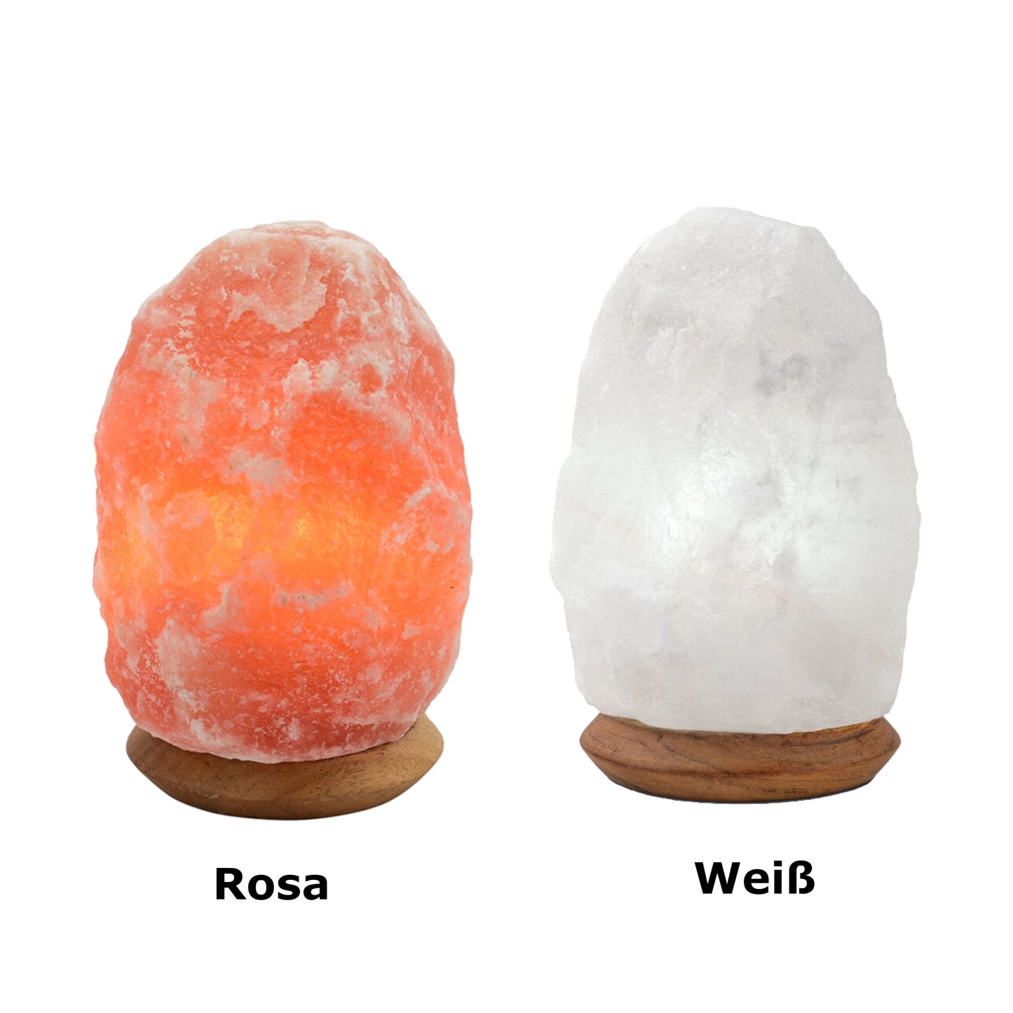 Salzlampe Naturform Weiß - 2-3 kg
