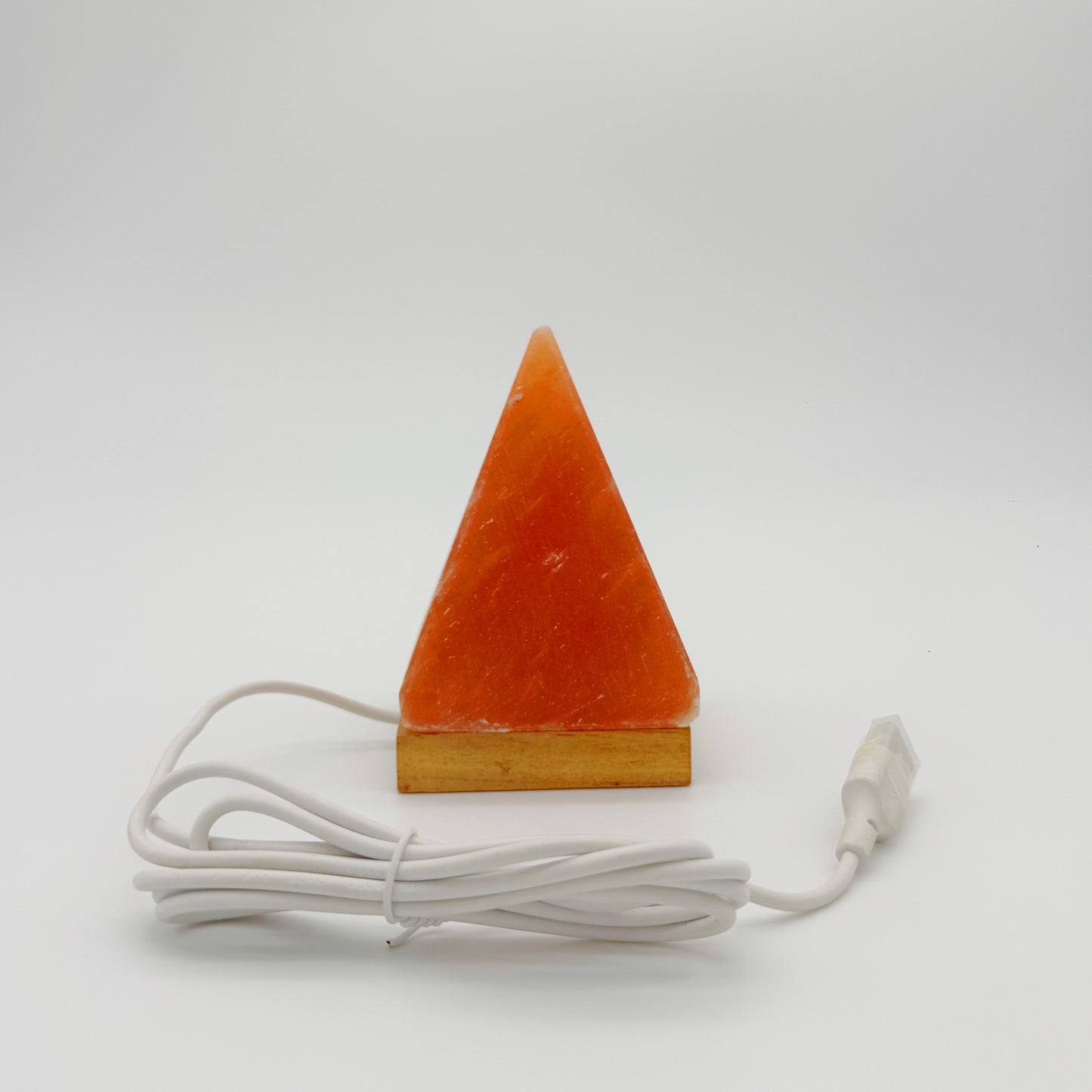 USB Salzlampe PYRAMIDE Rosa