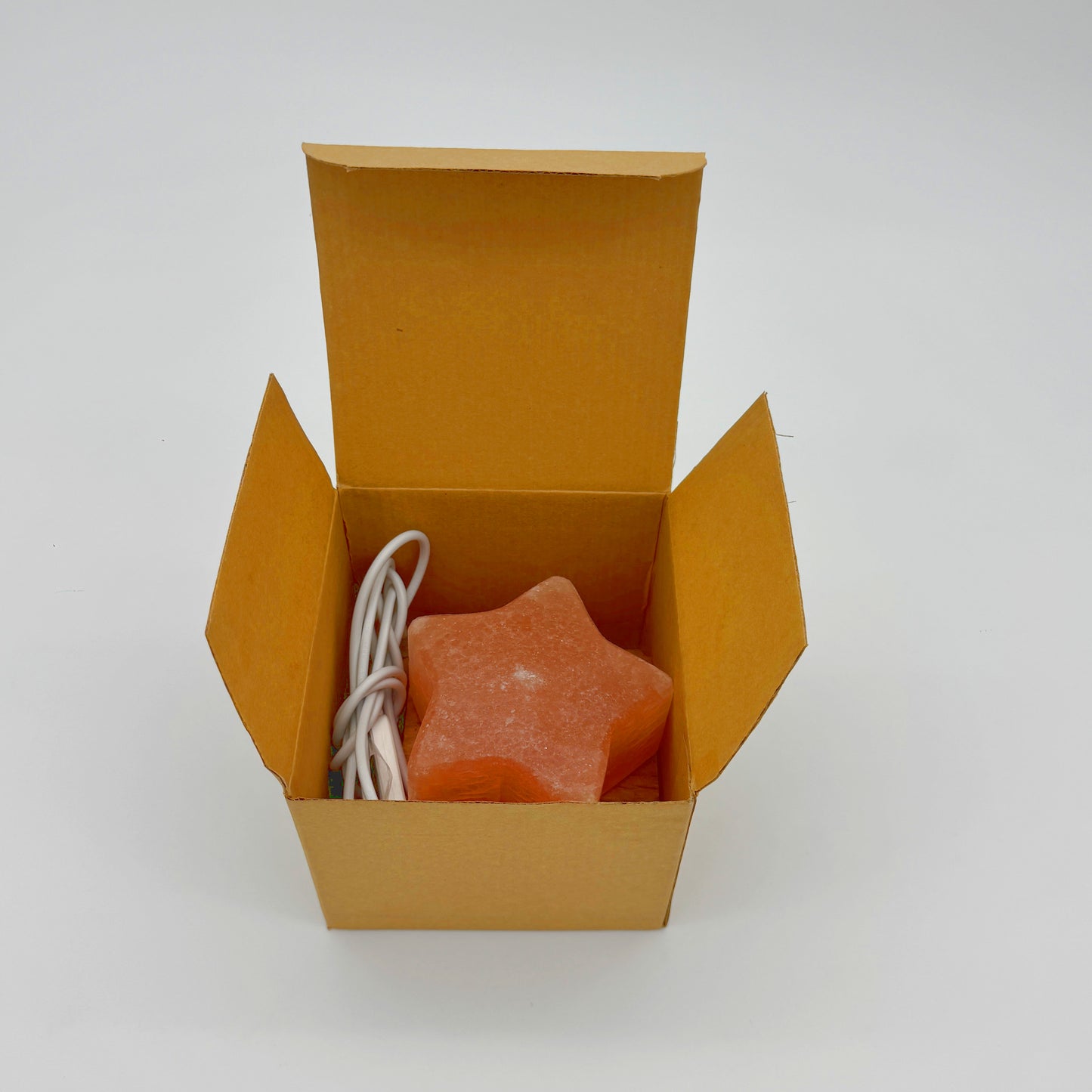 USB Salzlampe STERN Rosa