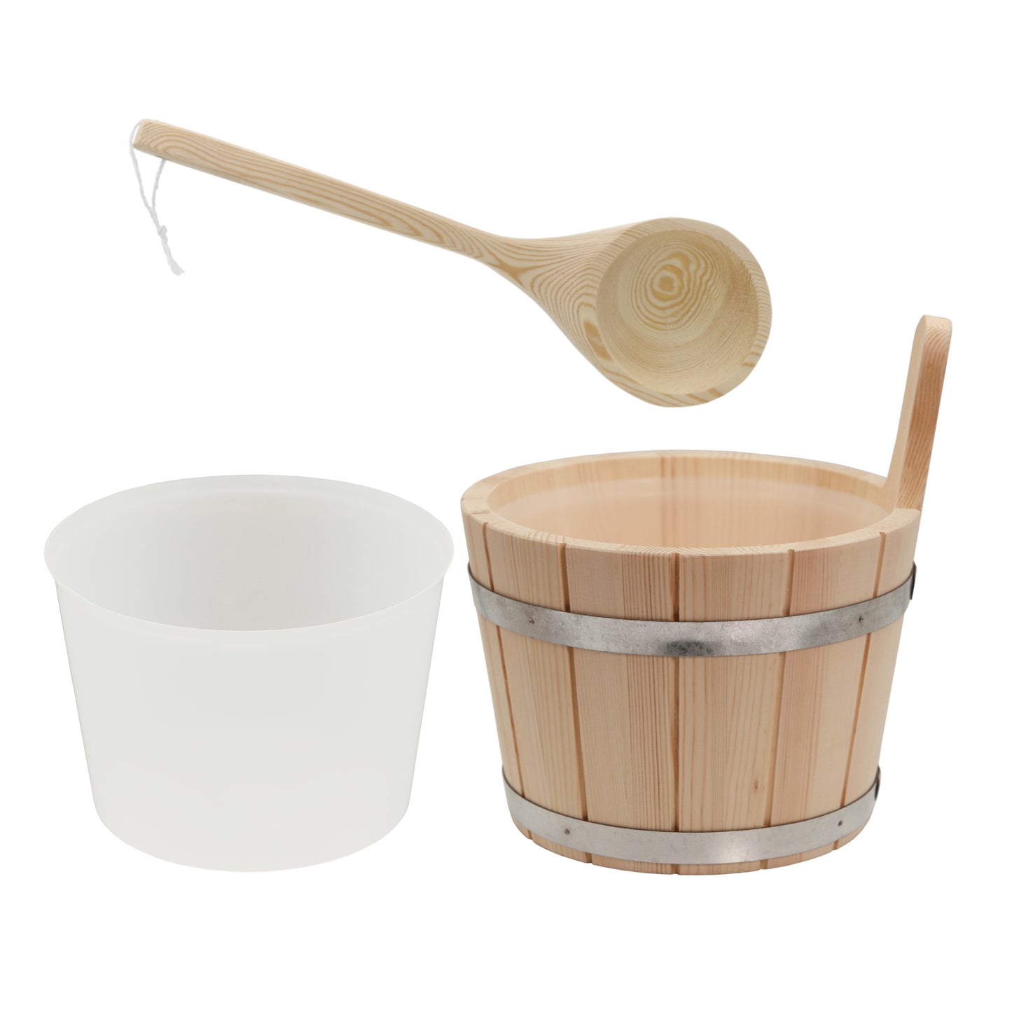 Saunakübel aus Holz - Auswahl