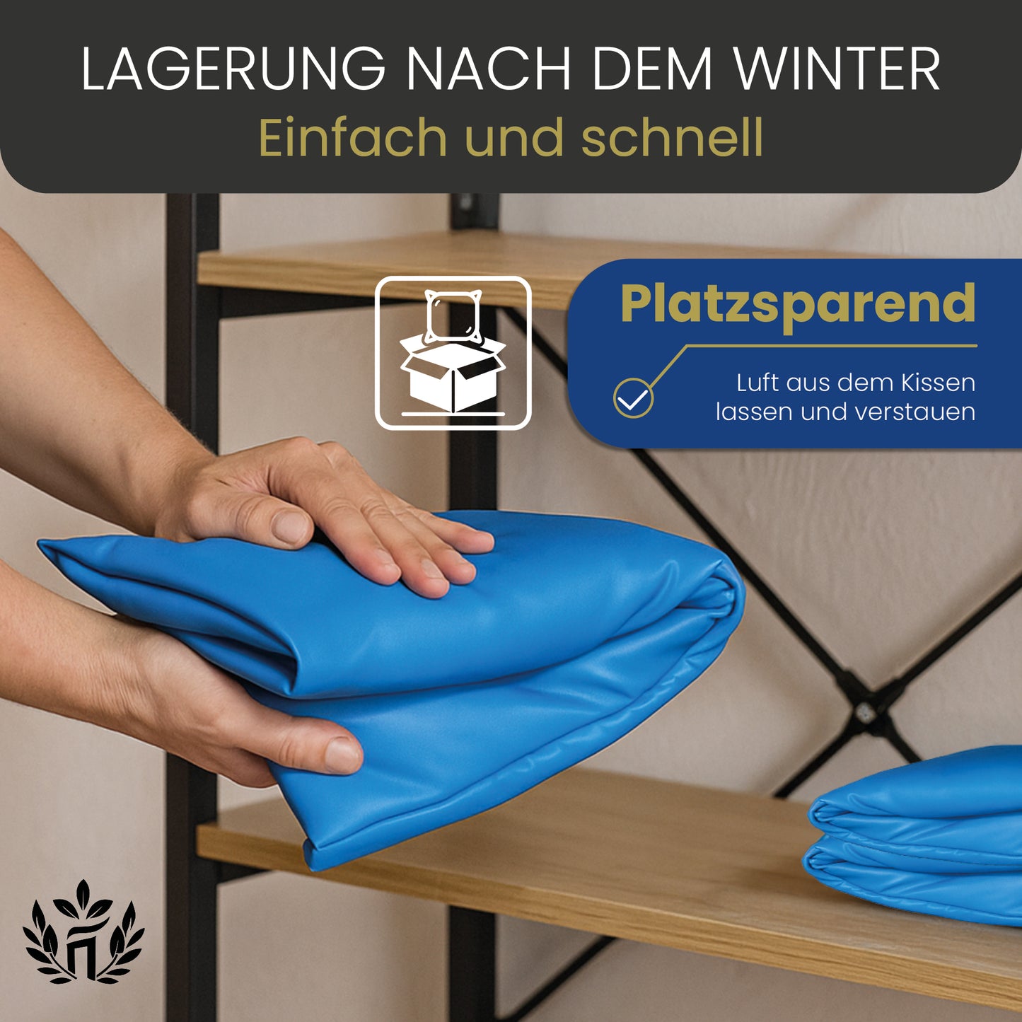 Pool Luftkissen blau