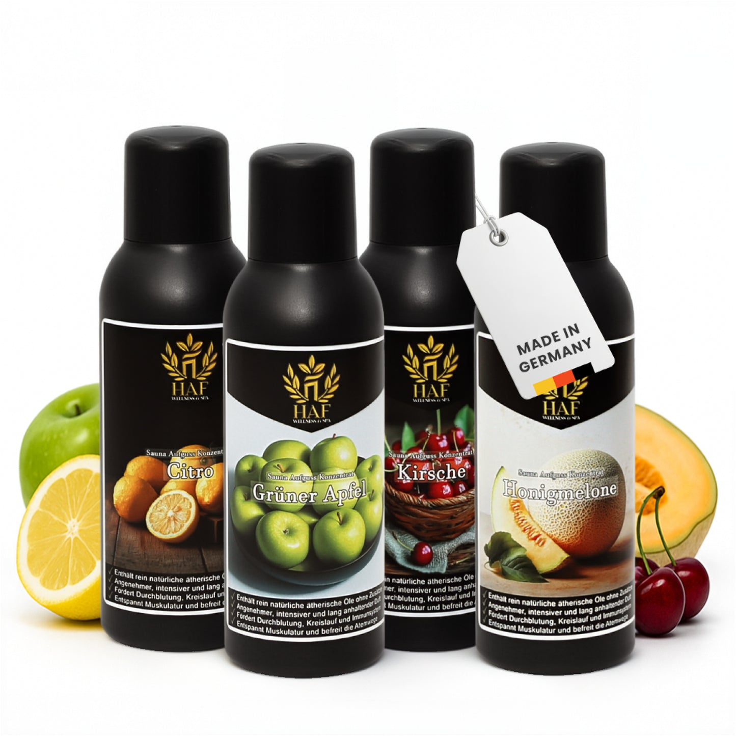 Saunaaufguss Sets Auswahl 4-6 x 100 oder 250ml