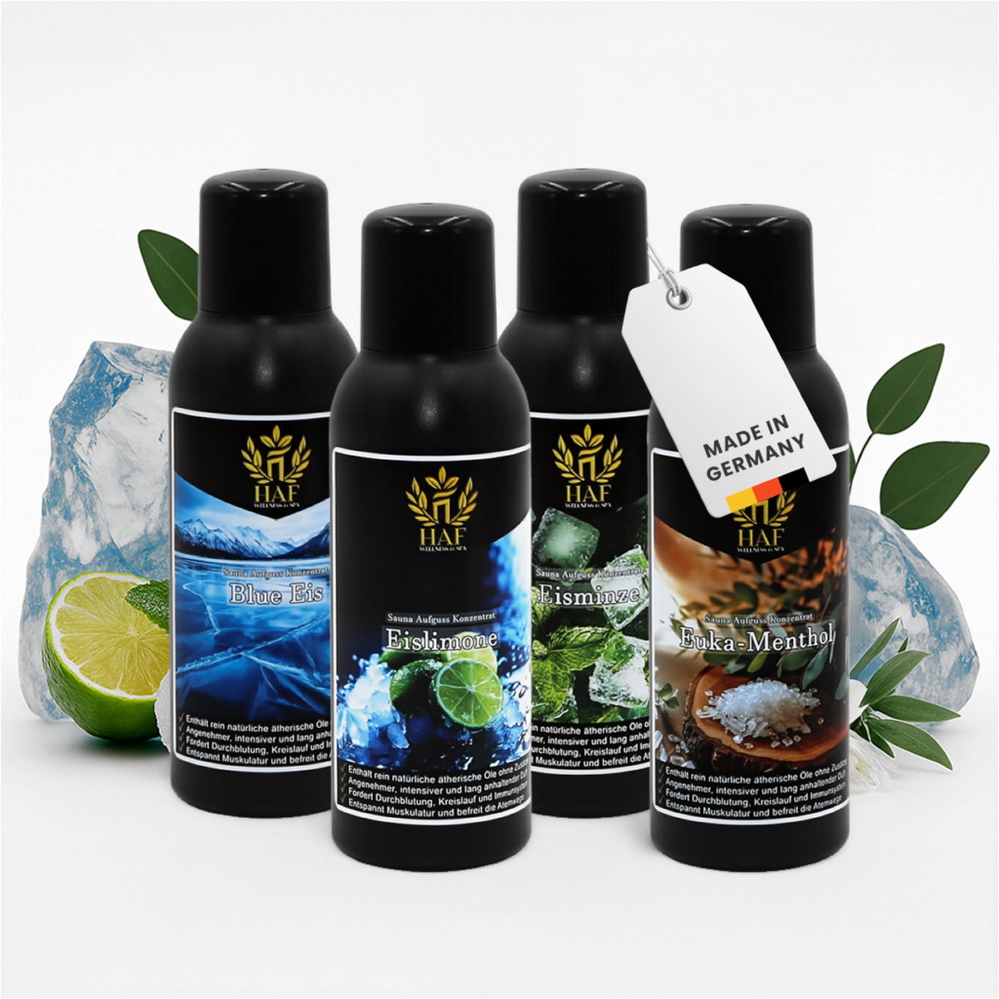 Saunaaufguss Sets Auswahl 4-6 x 100 oder 250ml
