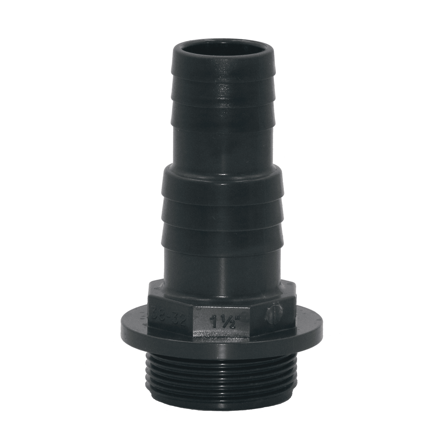PVC Druckschlauchtülle Schlauchtülle 32/38mm x 1 1/2" Außengewinde