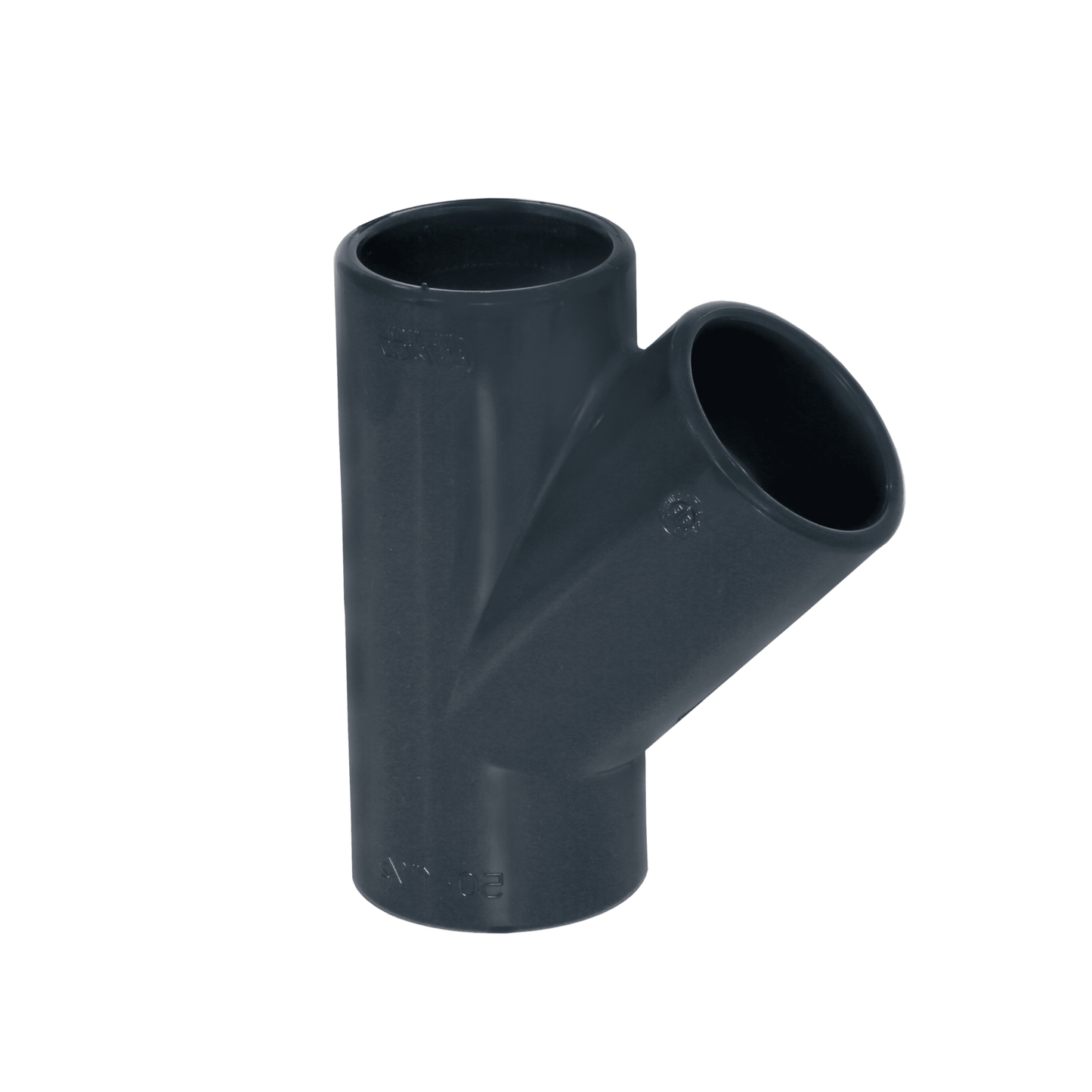 PVC T-Stück 45° 50mm