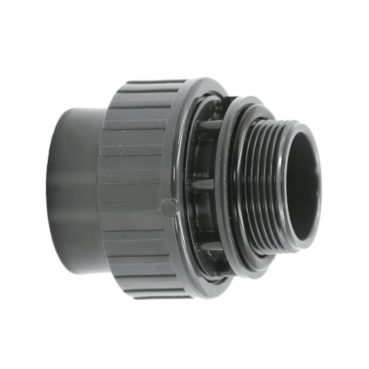 PVC Verschraubung O-Ring 50mm x 1 1/2" Außengewinde
