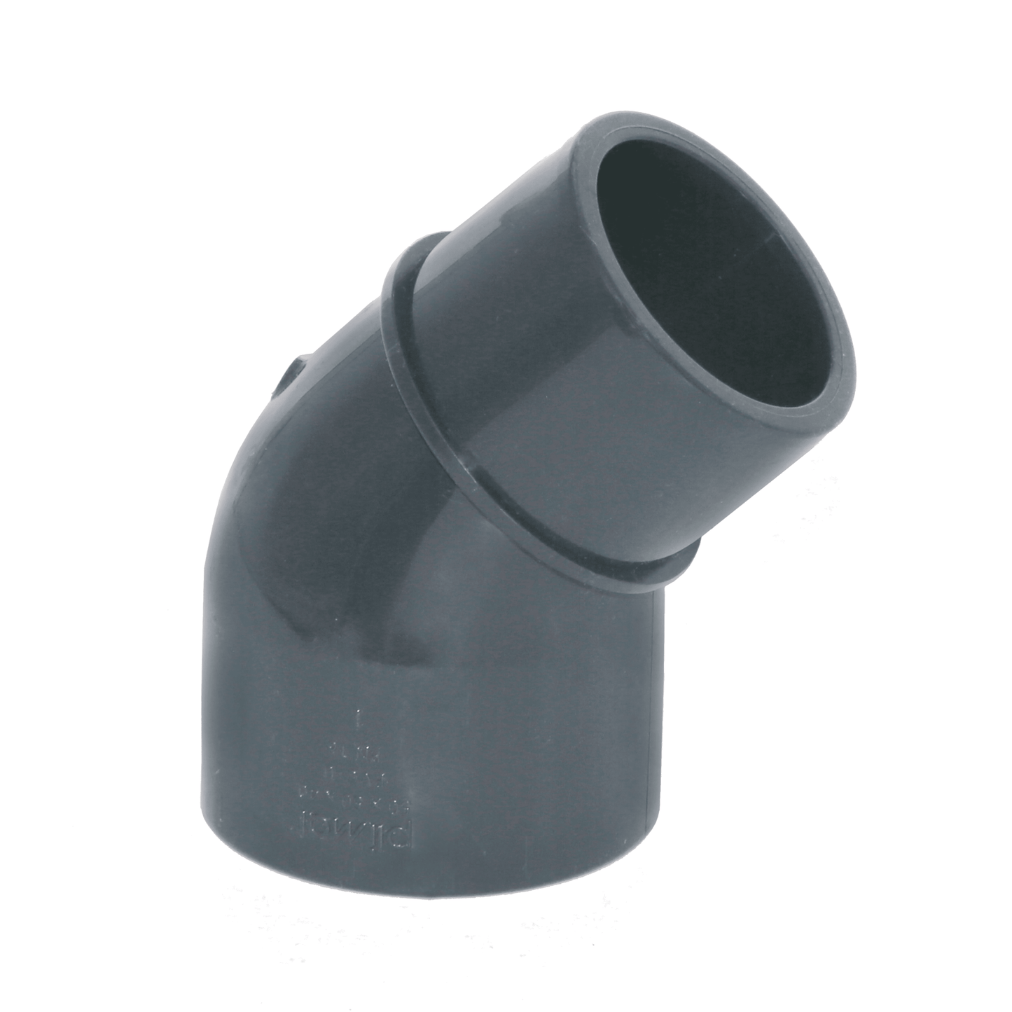 PVC Winkel 45° reduziert 40 x 40/32mm