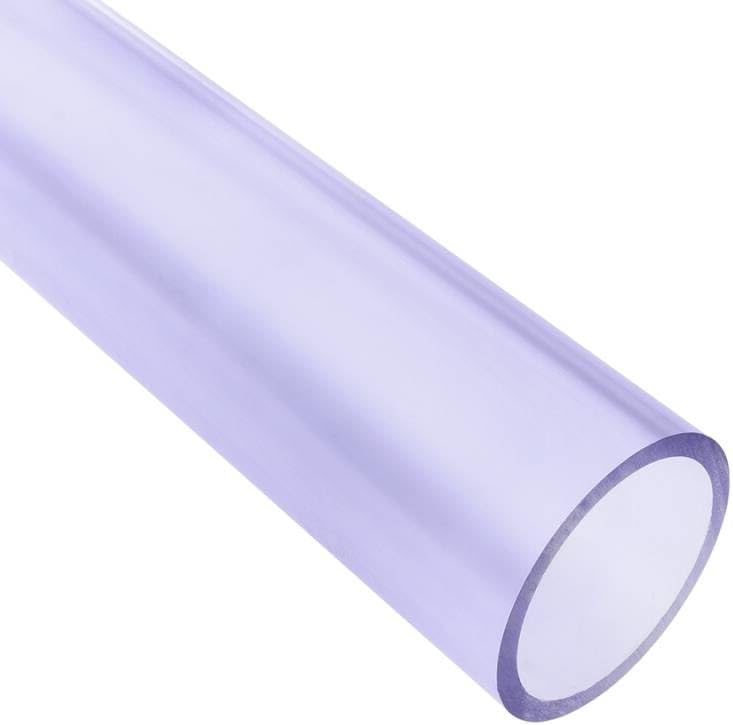 PVC Druckrohr Transparent 40mm - 1 Meter