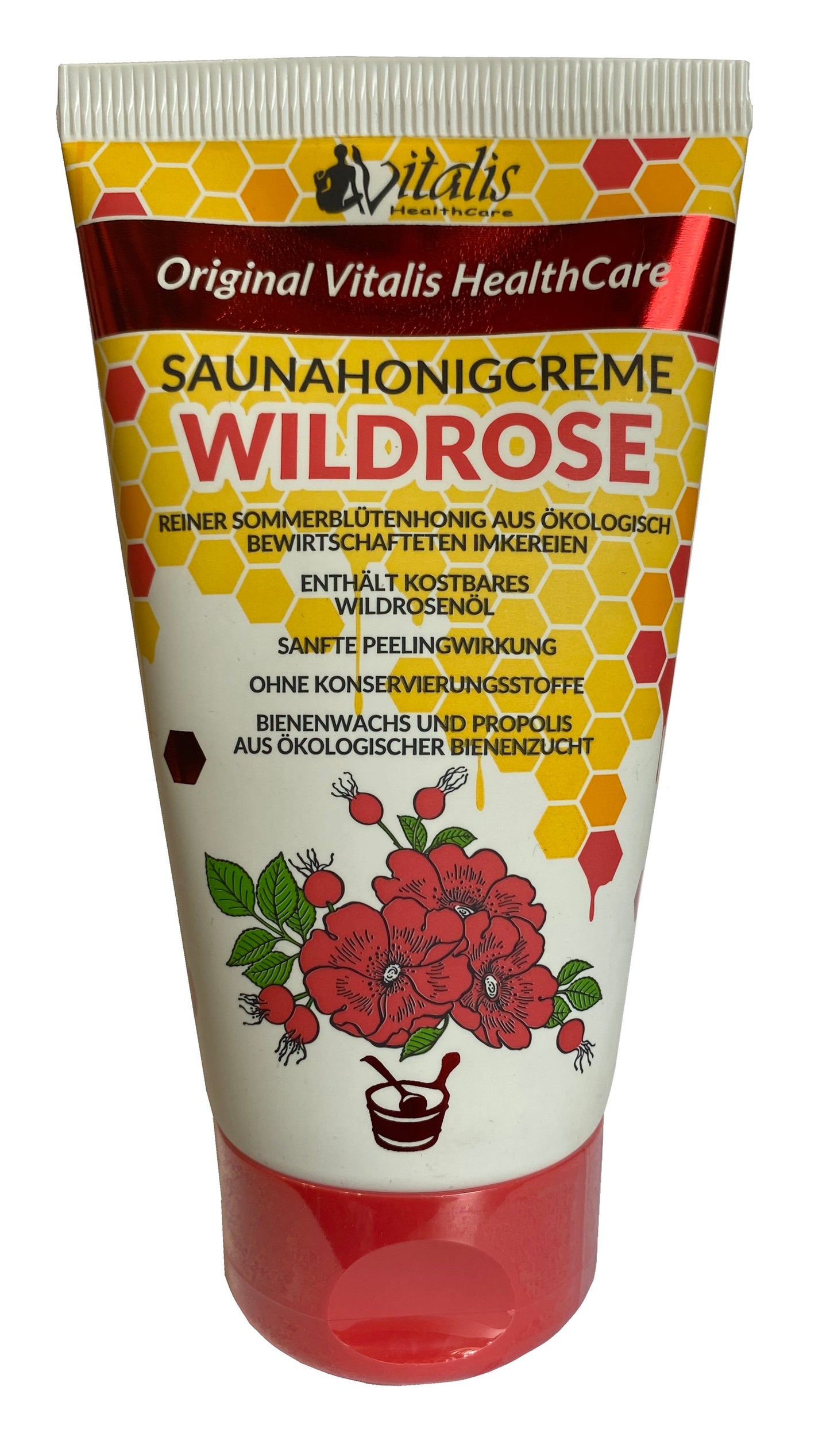Saunahonigcreme Wildrose