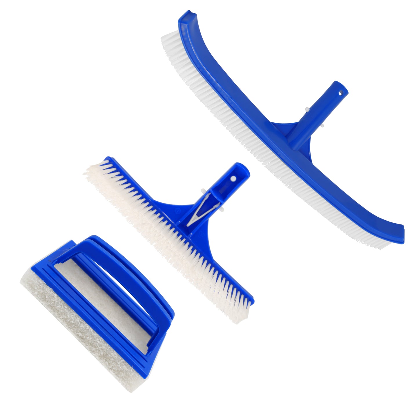 Bürsten Set 2 - Lange & kurze Bürste + Pad
