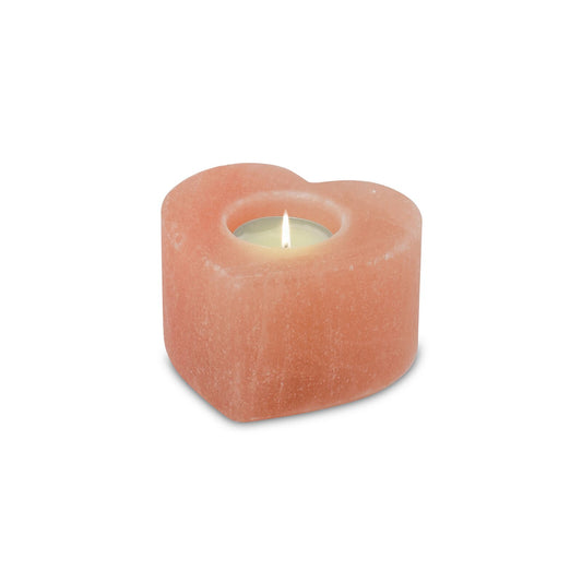 Teelichthalter HERZ Rosa